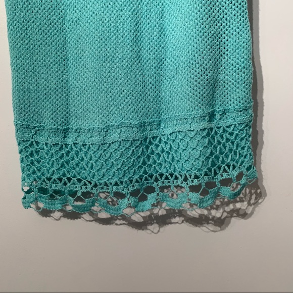 Blue Knit Zara Skirt - Picture 4 of 8